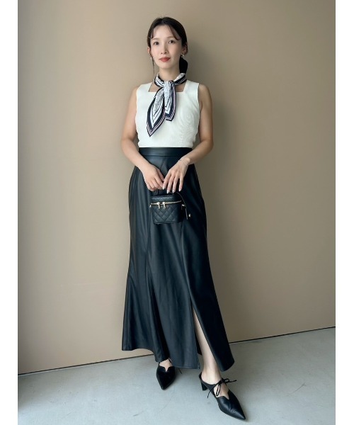 FRAY I.D（フレイ・アイディー） スカート スエードナロースカート