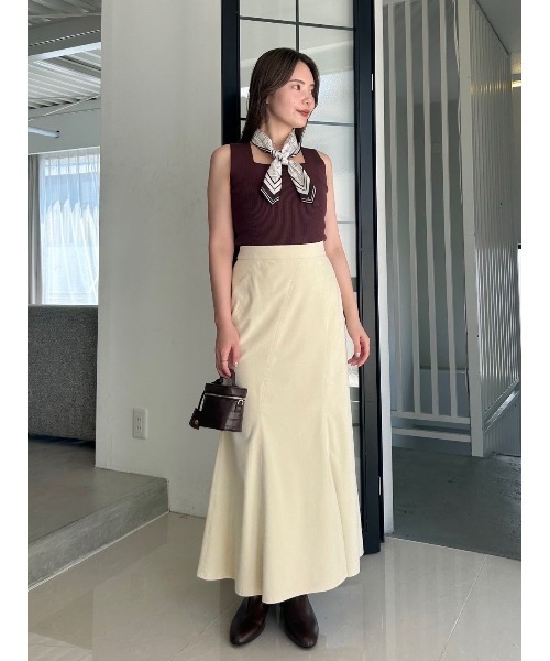 FRAY I.D（フレイ・アイディー） スカート スエードナロースカート