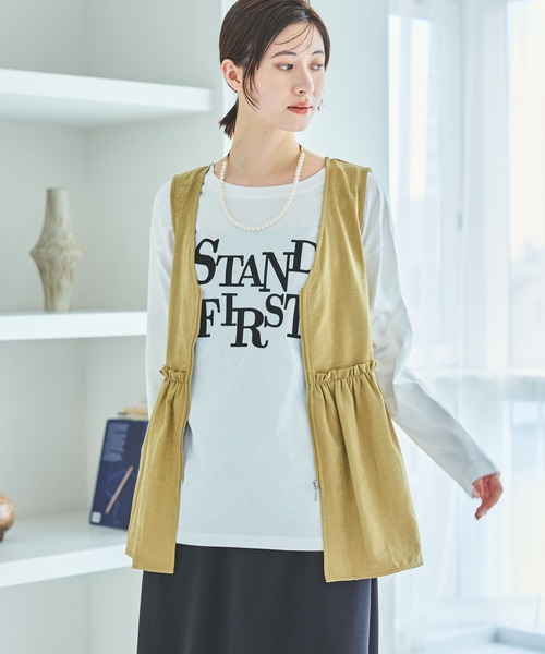 LAKOLE（ラコレ） ベスト ジレ フィブリルZIPベスト / 591247