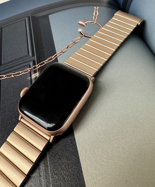 MAISON SELECT 腕時計 8B4 Apple Watch用 メタルベルト メンズ