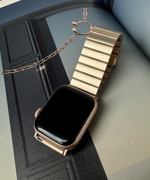 MAISON SELECT 腕時計 8B4 Apple Watch用 メタルベルト メンズ