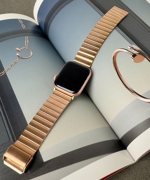 MAISON SELECT 腕時計 8B4 Apple Watch用 メタルベルト メンズ