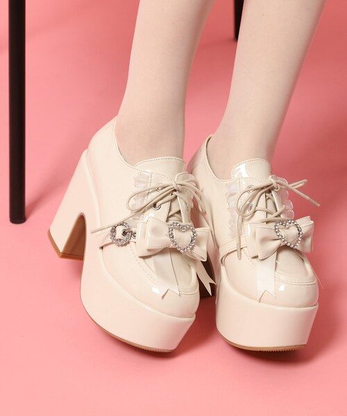 cs T&P（シーエスティーアンドピー） パンプス 夢見るシリーズ厚底