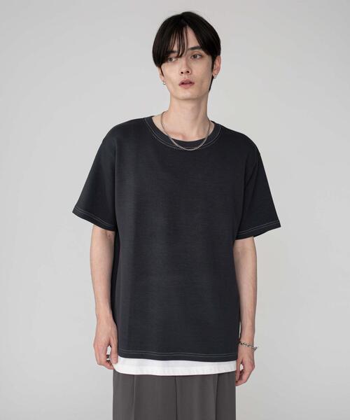BROWNY tシャツ BROWNY/カラーステッチT メンズ レディース : ZOZOTOWN