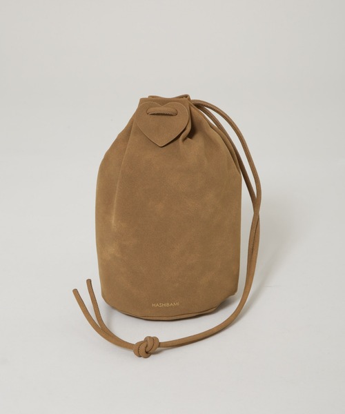 ☆新品未使用品☆【HASHIBAMI】 ショルダーバッグ グレージュ♪ Hashibami（ハシバミ） ショルダーバッグ バッグ HASHIBAMI/ボンサック