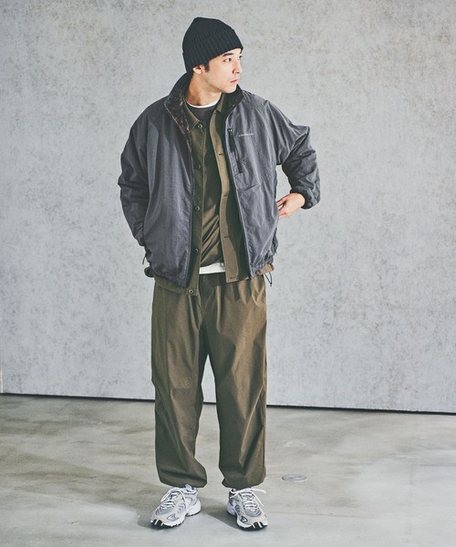 BAYFLOW（ベイフロー） ブルゾン アウター ナイロンボアリバーシブル