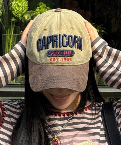 Dalfwin（ダールフィン） キャップ 帽子 韓国ファッション CAPRICORN