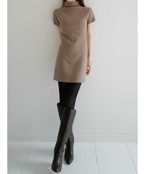 celon ドレス high neck mini dress : ZOZOTOWN Yahoo!店 - 通販