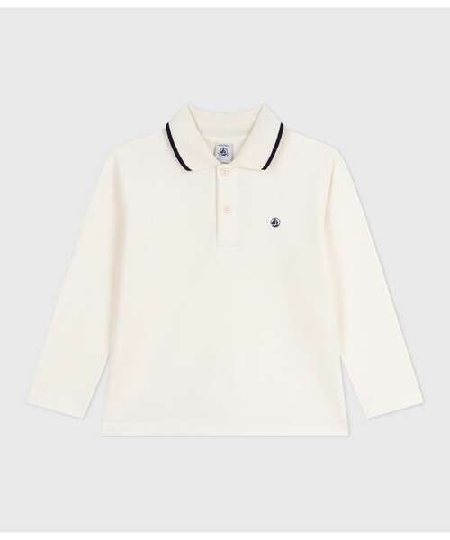 PETIT BATEAU（プチバトー） ポロシャツ 長袖ポロシャツ キッズ 子供服