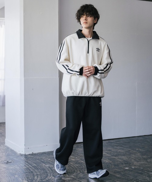 NBB WEEKEND ハーフジップスウェット トレーナー UMBROコラボ 2 NBB WEEKEND ハーフジップスウェット トレーナー UMBROコラボ 2