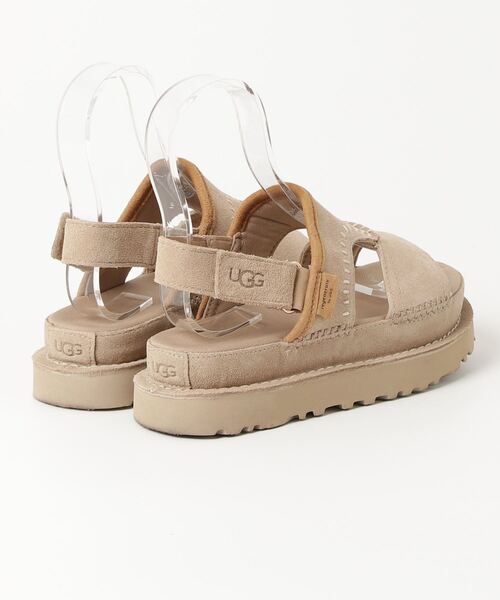 「UGG」 フラットサンダル 23.0cm ベージュ レディースの画像