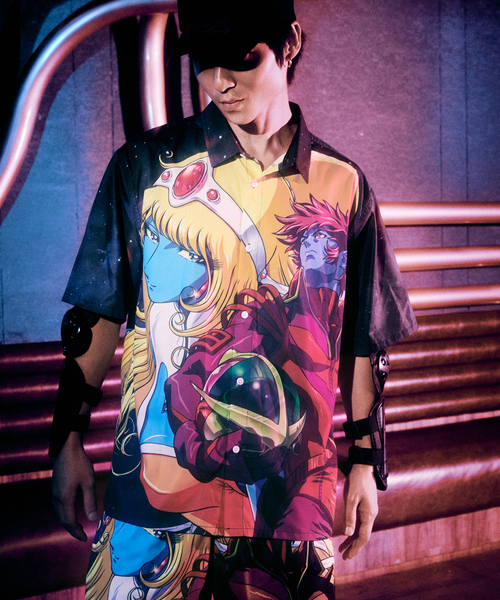 PLEASURES（プレジャーズ） シャツ × DAFTPUNK INTERSTELLA BUTTON UP