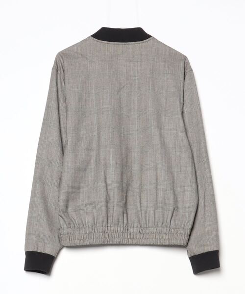 FRED PERRY フレッドペリー チェック柄 フルジップ ブルゾン M FRED PERRY（フレッドペリー） チェック柄ジップアップブルゾン 38