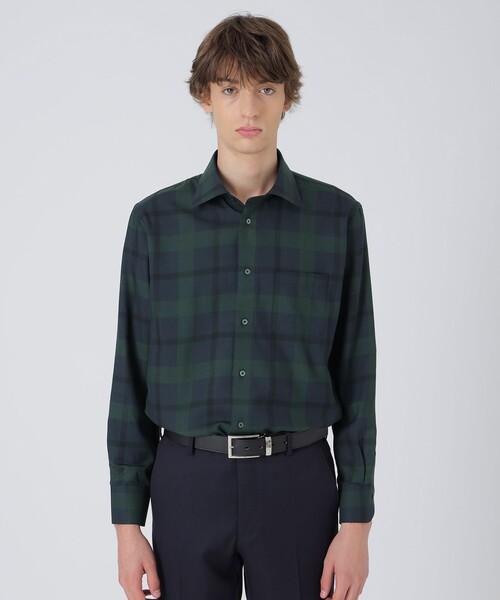【新品タグ付き】ブラックレーベルクレストブリッジ 長袖チェックシャツ M 07 BLACK LABEL CRESTBRIDGE（ブラックレーベル クレストブリッジ