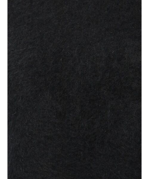 な*ね様 ELENDEEK フォックスウールアシンメトリーニット ブラック ELENDEEK（エレンディーク） ニット セーター フォックスウール