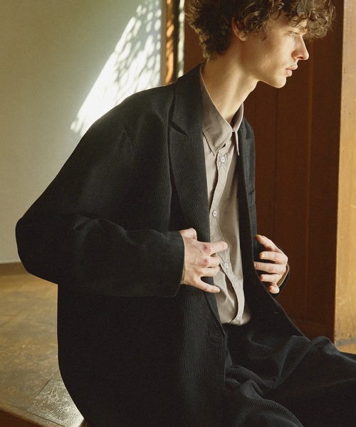 Bleme テーラードジャケット X-LARGE ダークブラウン メンズ