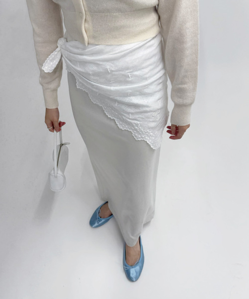 【即完売品】EDIT. FOR LULU レーススカーフ　プチルル EDIT. FOR LULU（エディットフォールル） スカーフ バンダナ 「追加