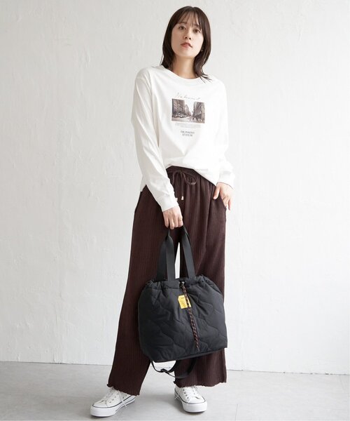 KiU トートバッグ 「撥水」KiU キウ パデッドドロストトートバッグ