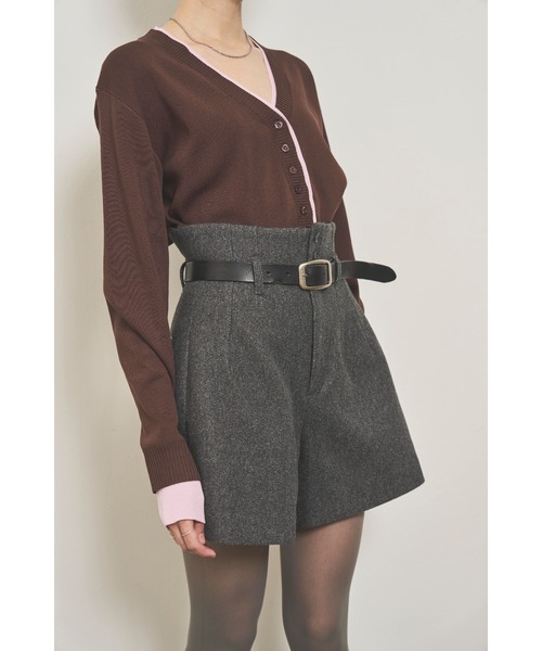 VION カーディガン Layered Knit Cardigan / レイヤードニット