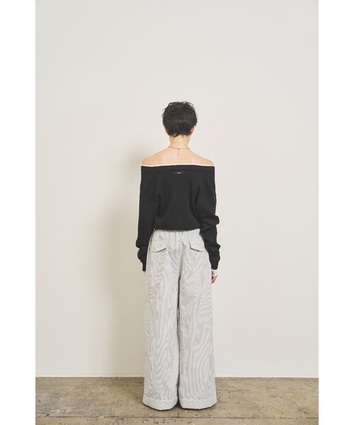 VION カーディガン Layered Knit Cardigan / レイヤードニット