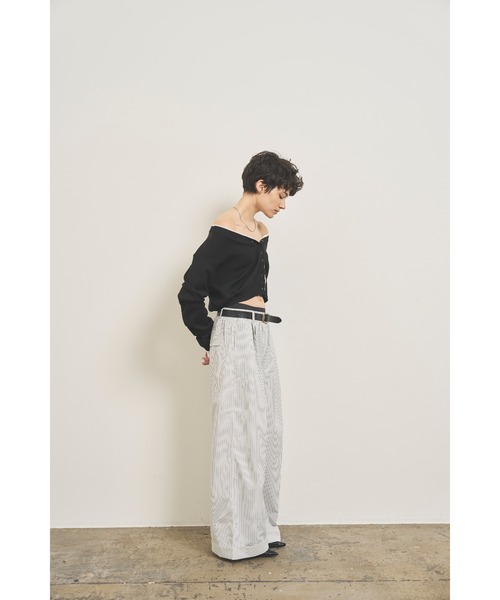 3レイヤード ニット カーディガン / 3 LAYERED KNIT CD 3レイヤード ニット カーディガン / 3 LAYERED KNIT CD