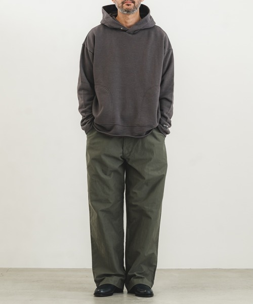 quadro tシャツ コーデュラヘビー裏毛プルパーカー メンズ : ZOZOTOWN 