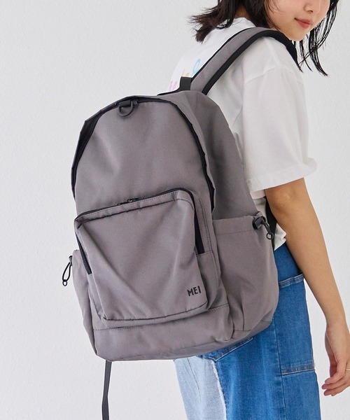 MEI（メイ） リュック F グレー レディース : ZOZOTOWN Yahoo!店