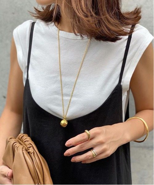 「ARCADE」 キャミソールワンピース FREE ブラック レディース_画像2