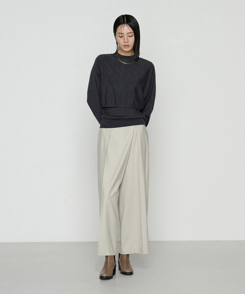 K.T KIYOKO TAKASE（K.T キヨコ タカセ） パンツ 「セットアップ対応