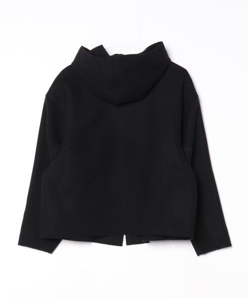 HYKE ショートジャケット HYKE（ハイク） ジャケット 1 ブラック レディース : ZOZOTOWN Yahoo