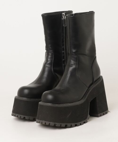 SLYショートブーツ SLY（スライ） ブーツ COLOR SOLE SHORT BOOTS カラー ソール ショート