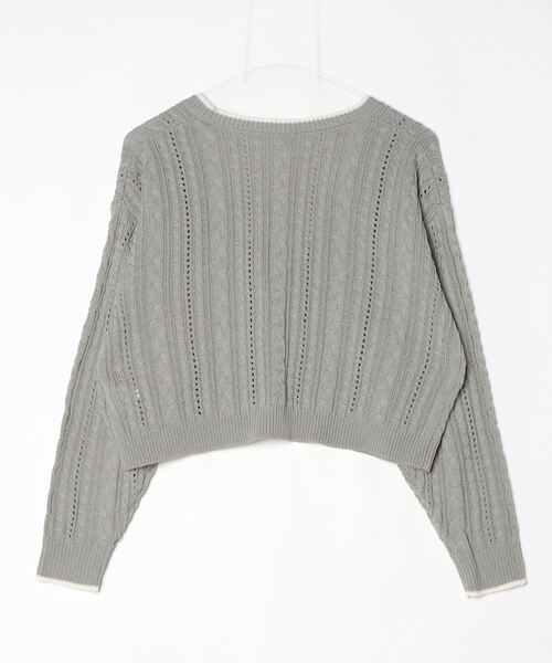 「179/WG」 カーディガン FREE グリーン レディース_画像2