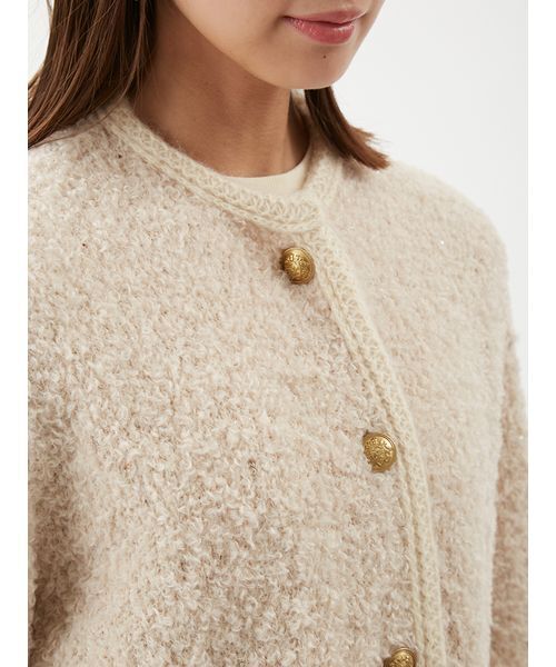 Mila Owen（ミラオーウェン） ジャケット ノーカラージャケット 金釦