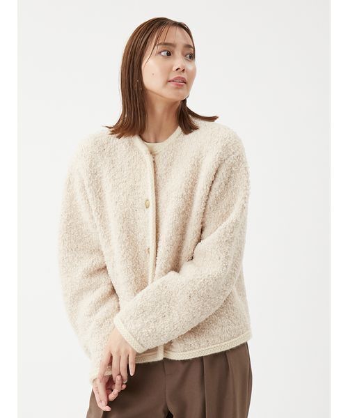 Mila Owen（ミラオーウェン） ジャケット ノーカラージャケット 金釦