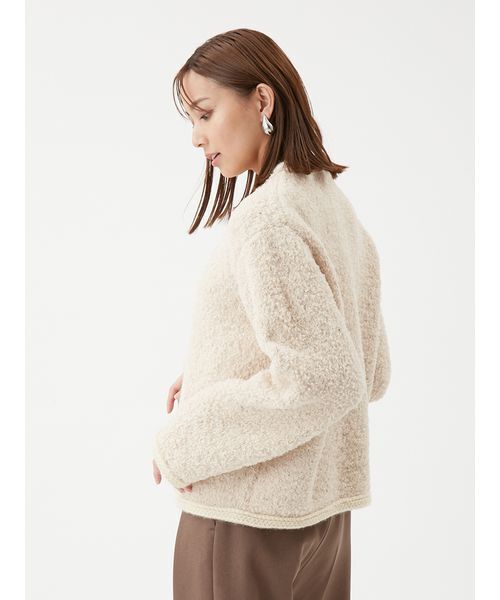 Mila Owen（ミラオーウェン） ジャケット ノーカラージャケット 金釦