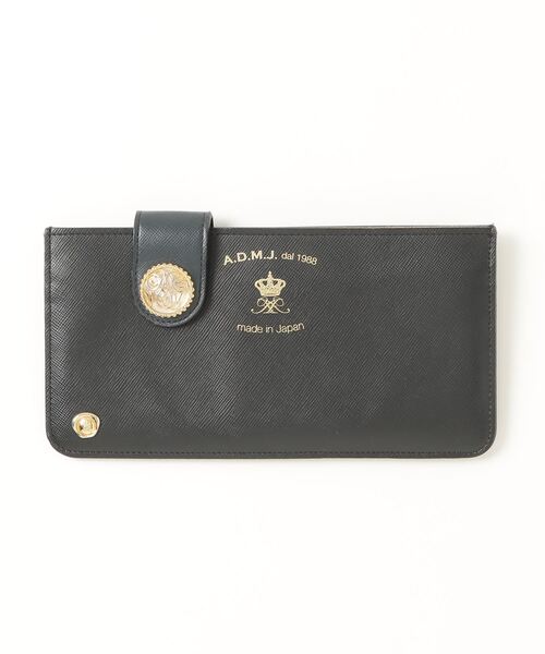 ADMJお財布　新品未使用　ブラック A.D.M.J（エーディーエムジェイ） 財布 - ブラック レディース
