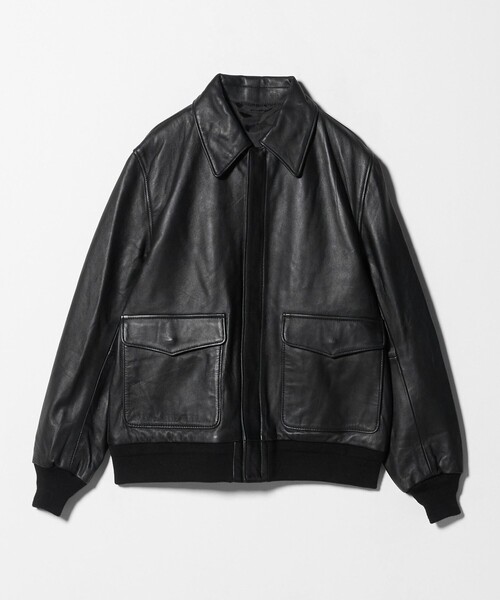 A DAY IN THE LIFE ブルゾン アウター シープレザー フライト ブルゾン