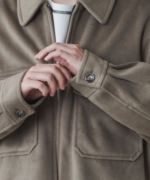 「LUCY」 ジャケット LARGE ベージュ メンズ_画像9