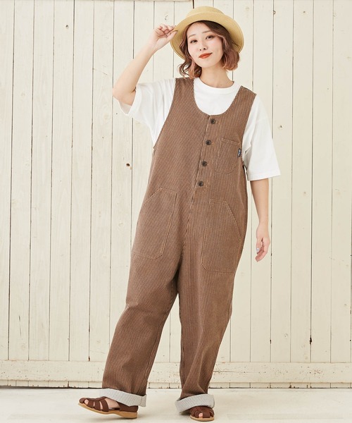 Sugar Cane ブラウンオーバーオール
HEADLIGHTオーバーオール CUBE SUGAR（キューブシュガー） オーバーオール M ブラウン