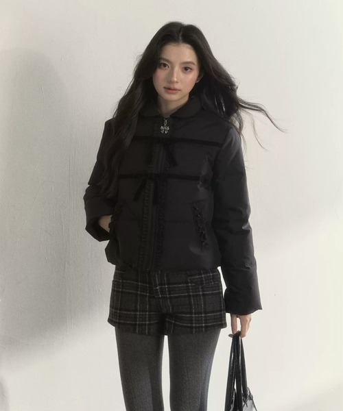 にゃん：2wayリボンダウン にゃん：2wayリボンダウン にゃん：2wayリボンダウン にゃん：2way