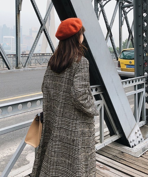 「LADY LIKE」 チェスターコート M ブラウン レディース_画像5