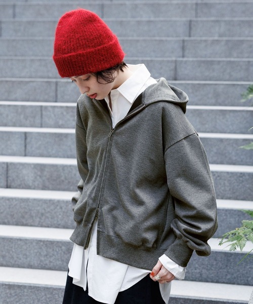George's パーカー フォルムZIPパーカー レディース : ZOZOTOWN Yahoo