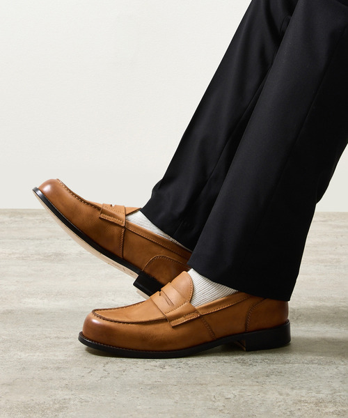 PADRONE（パドローネ） ローファー パドローネ / LOAFERS オイルレザー