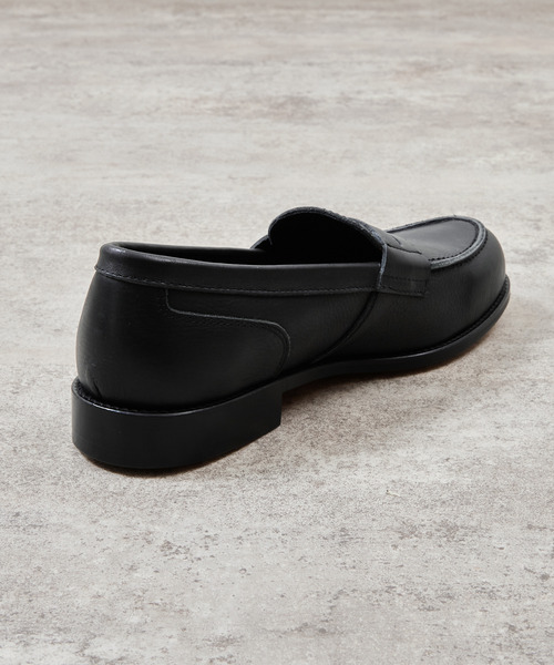 ローファー PADRONE パドローネ / LOAFERS オイルレザーローファー コインローファー / PU8587-2304 メンズの画像
