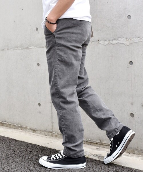 「SHIPS any」 デニムパンツ LARGE ダークグレー メンズ_画像5