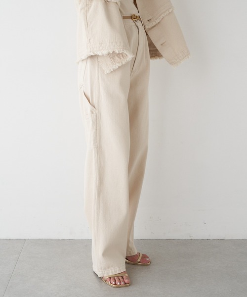 「SHENERY」 デニムパンツ 36 ピンク レディース_画像5