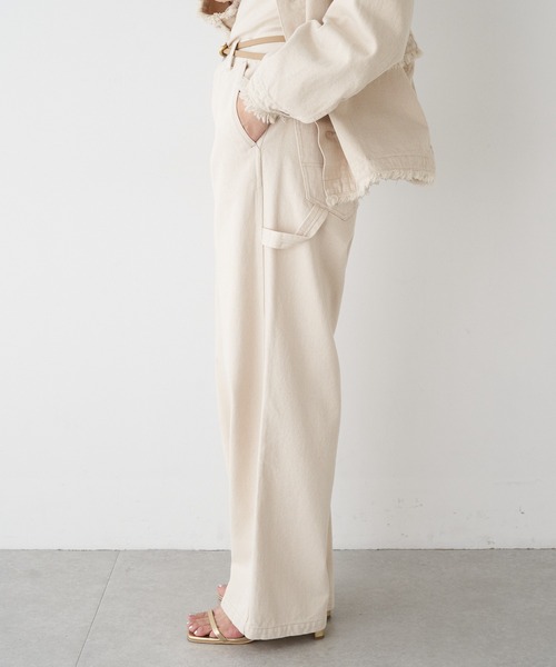 「SHENERY」 デニムパンツ 36 ピンク レディース_画像8