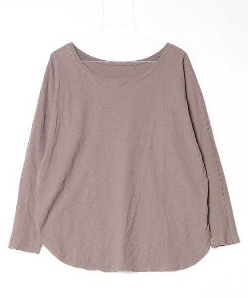 「conte」 長袖カットソー - グレー レディース_画像2