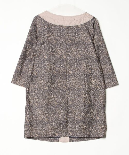 「sabena」 ノーカラーコート - ネイビー レディース_画像2