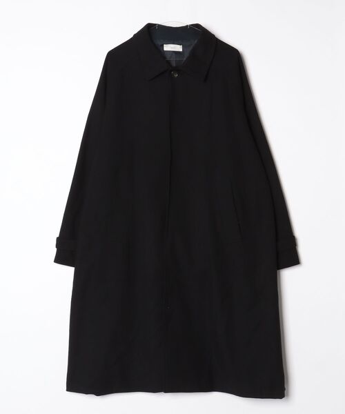 remer ステンカラーコート MEDIUM ブラック メンズ : ZOZOTOWN Yahoo 